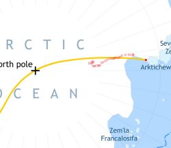 The Arctic Arc progression map